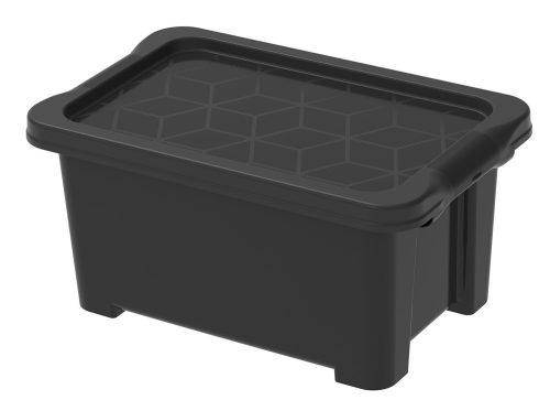 ROTHO Evo easy műanyag tároló doboz, 4 L - fekete