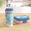 Rotho "Little explorer" műanyag ivóplack, kulacs gyerekeknek 0,4 L - rózsaszín