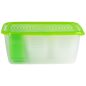  Rotho Sunshine műanyag ételtartó doboz készlet, 11 db - zöld