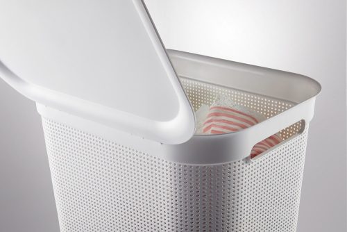 Rotho Brisen műanyag szennyestartó 50 L - fehér