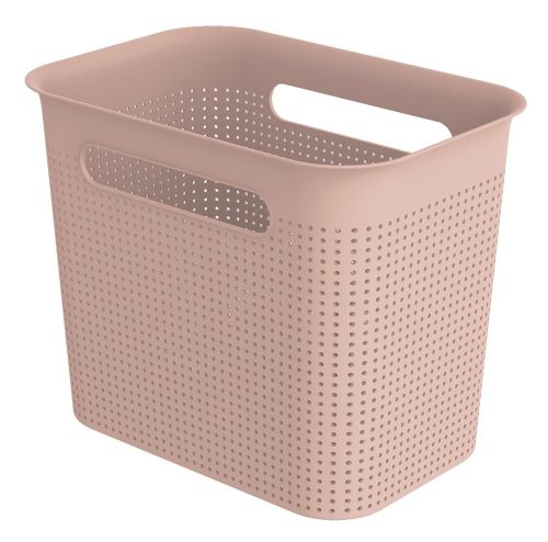 ROTHO Brisen műanyag tároló doboz  7 L - rózsaszín