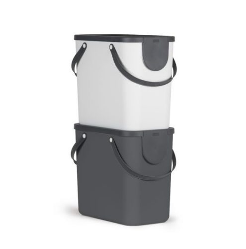 Rotho albula műanyag tároló doboz 25 L - antracit