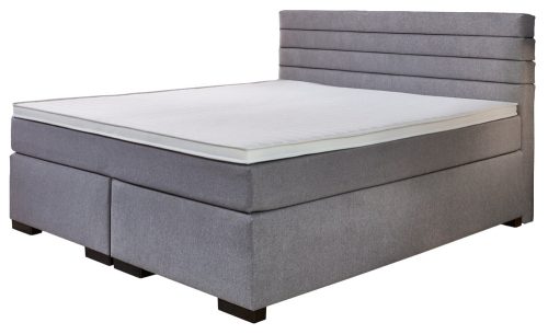 Sun garden boxspring Kokomo BX1750 kontinentális franciaágy, 180 X 200 cm, szürke