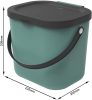 Rotho albula műanyag tároló doboz 6 L - zöld