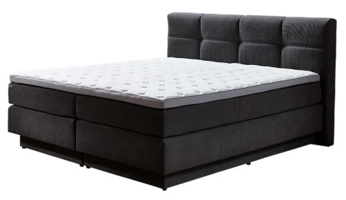 Sun garden boxspring Portage BX2110 kontinentális franciaágy, 180 X 200 cm, sötétszürke