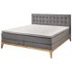 Sun garden boxspring Westwood BX2290 kontinentális franciaágy, 180 x 200 cm, sötétszürke