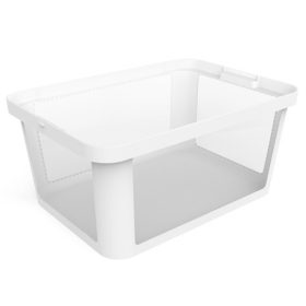   Rotho Albris 45 literes műanyag tároló doboz - fehér/átlátszó