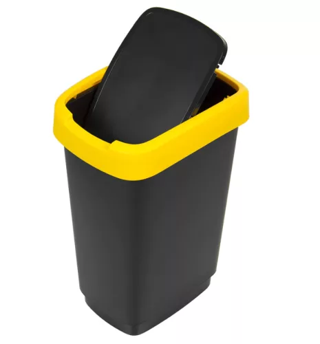 Rotho Twist szelektív hulladék tároló 3 db-os szett, 25 L - kék, zöld, sárga