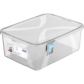 Rotho Lona műanyag tároló doboz, 10 L - átlátszó