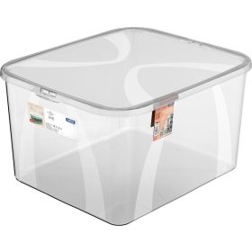 Rotho Lona műanyag tároló doboz, 25 L - átlátszó