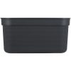 Rotho Jive deco műanyag tároló doboz, 5L - antracit