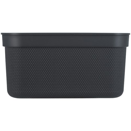 Rotho Jive deco műanyag tároló doboz, 5L - antracit