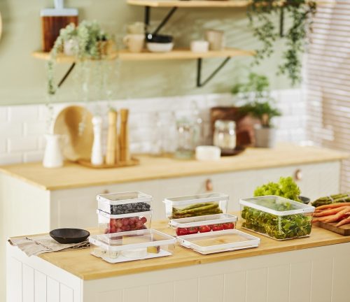 Rotho Cauma rendszerező doboz hűtőbe, 1,3 L - átlátszó