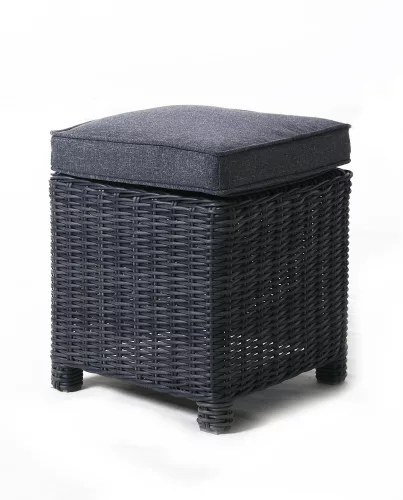 Rojaplast San diego exkluzív alumínium-polyrattan kerti bútor garnitúra - antracit/szürke