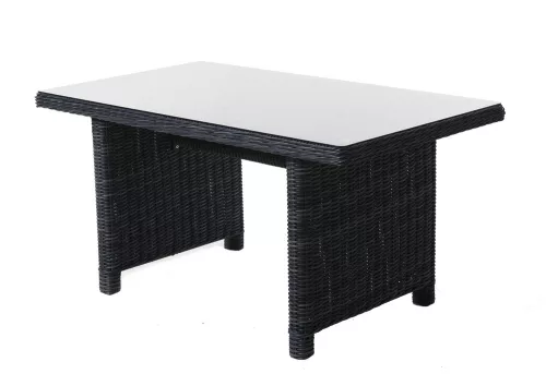 Rojaplast San diego exkluzív alumínium-polyrattan kerti bútor garnitúra - antracit/szürke