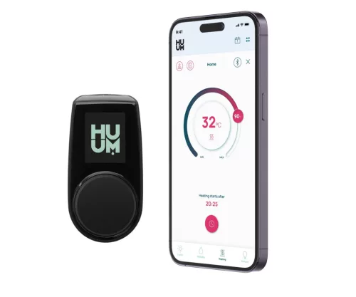 Karibu 9 kW-os Bio-kombi  szaunakályha + HUUM " UKU WIFI" vezérlőegység alkalmazásvezérléssel