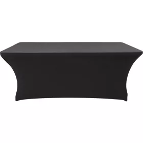   Rojaplast catering, vendéglátó asztal huzat – fekete, 180 × 75 × 72 cm