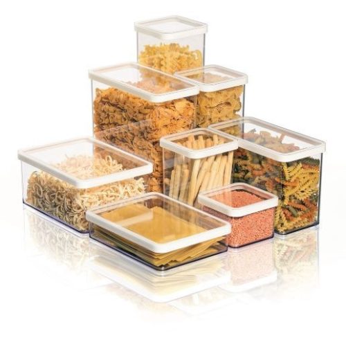 Rotho Loft műanyag konyhai tárolódoboz 2.1 L - fehér