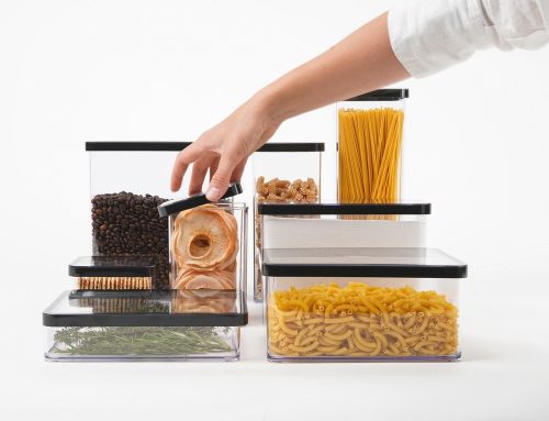 Rotho Loft műanyag konyhai tárolódoboz 2,25 L - fekete