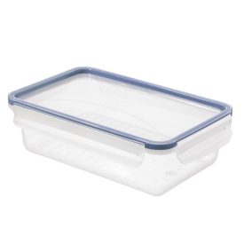   Rotho Clic & Lock 1,5 literes élelmiszertartó doboz - átlátszó/kék