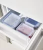 Rotho Clic & Lock 1,5 literes élelmiszertartó doboz - átlátszó/kék