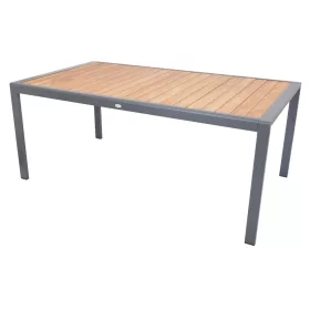 Rojaplast Annecy alumínium kerti étkezőasztal 180x100 cm