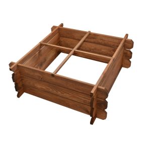   Rojaplast fenyőfából készült virág- és növénytartó 80 x 80 cm