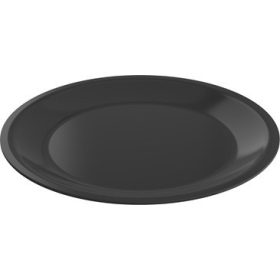 Rotho Caruba műanyag lapos tányér, 26 cm, grafitszürke