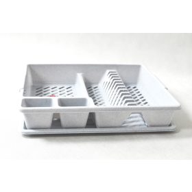   Curver "L" műanyag edényszárító tálcával - szürke