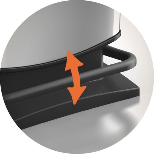 Rotho Paso műanyag hulladéktároló 20 L - ezüst