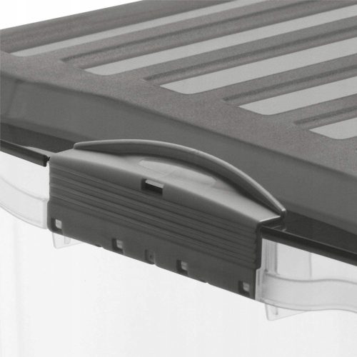 Rotho Compact műanyag tároló doboz, 38L - szürke