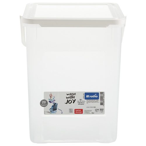 Rotho Műanyag tároló doboz, 5KG, 9 L - átlátszó