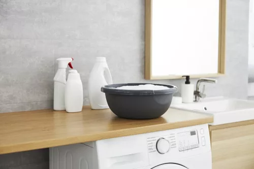 Rotho Eco fürdőszobai mosogató tál, 6 L - fekete