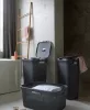 Curver Rattan style műanyag szennyestartó 60 L - barna