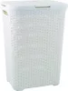 Curver Rattan style műanyag szennyestartó 60 L - krém