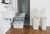 Curver Rattan style műanyag szennyestartó 40 L - krém