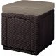 Keter Cube polyrattan kerti taburett - barna