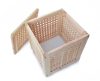 Rojaplast fából készült szennyestartó kosár