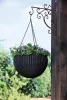 Keter Hanging sphere polyrattan függő virágcserép - barna