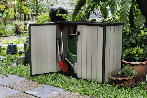 Keter Patio store festhető műanyag kerti tároló - grafit