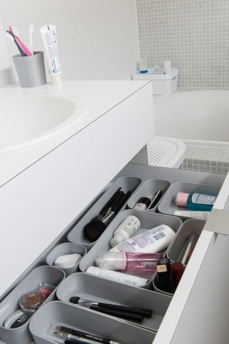 Curver Infinity "M" műanyag fiókrendező 0,7 L - szürke