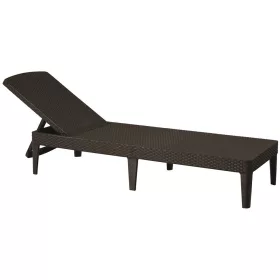   Keter Jaipur exkluzív polyrattan kerti nyugágy - barna - 188 cm 