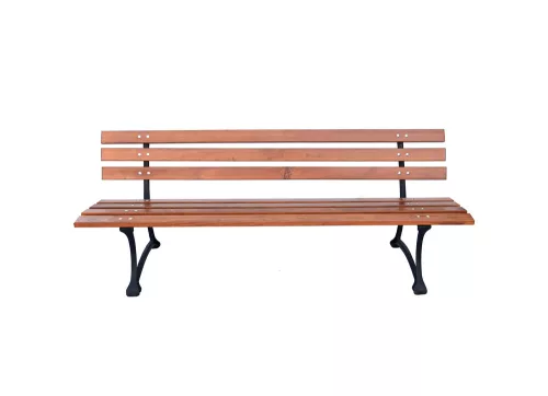 Rojaplast fenyőfából készült, fém szerkezetű, konvencionális kerti pad, 180 cm