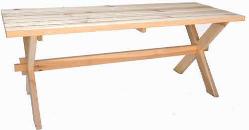 Rojaplast Old fenyőfából készült kerti bútor garnitúra, natúr