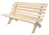 Rojaplast Retro fenyőfából készült kerti pad - natúr, 150cm