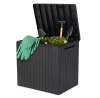 Keter City box műanyag tároló doboz, grafitszürke - 113L