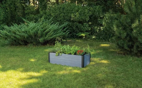 Keter Maple trough grey műanyag virágágyás - szürke