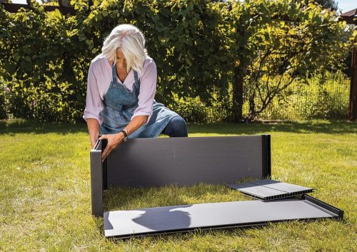 Keter Maple trough brown műanyag virágágyás - barna