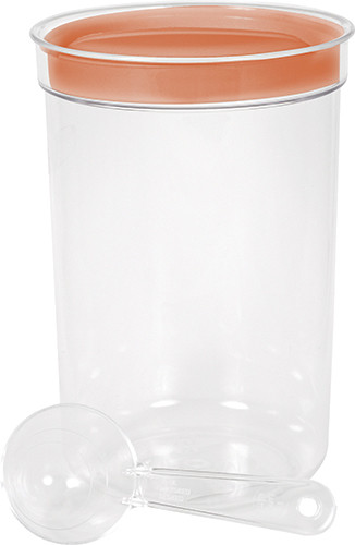 Curver Mix set műanyag élelmiszertároló doboz mérőkanállal  - 1,7 L