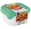 Curver Fresh&Go 3 X 0,8L Műanyag ételtartó doboz mix